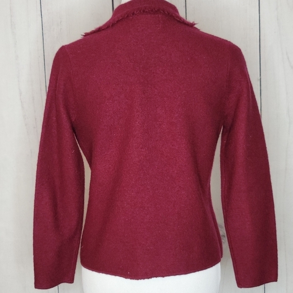 Vintage Nouveaux wool cardigan - Picture 5 of 8